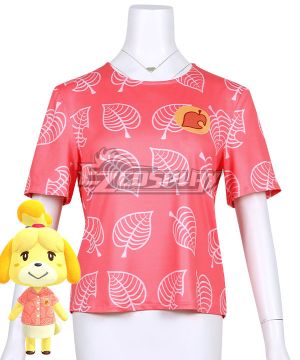 Animal Crossing: New Horizons Isabelle T-shirt Cosplay