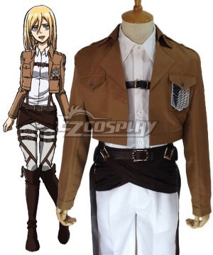 Shingeki no Kyojin Krista Lenz Survey Corps Cosplay