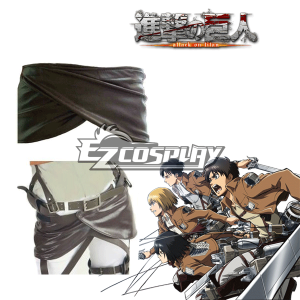 Attack on Titan Shingeki no Kyojin Leather Apron Cosplay Accessory Prop