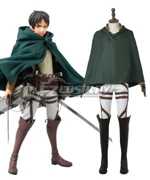 Shingeki no Kyojin Eren Yeager Cosplay  - No Boot