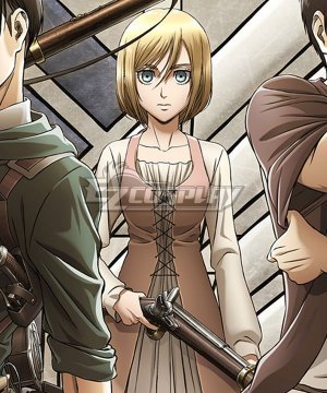 Attack on Titan Season 3 Shingeki No Kyojin Krista Lenz Cosplay Costume