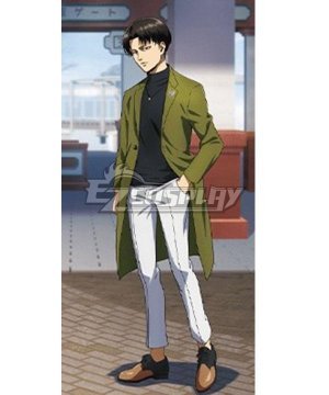 Attack on Titan  x Tobuzoo 2nd Collaboration illustration Levi Ackerman Cosplay Costume