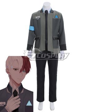 Boku No Hero Akademia Detroit: Become Human Shoto Todoroki Cosplay