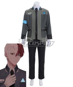 My Hero Academia Boku No Hero Akademia Detroit: Become Human Shoto Todoroki Cosplay