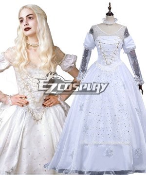 White Queen Dress Cosplay