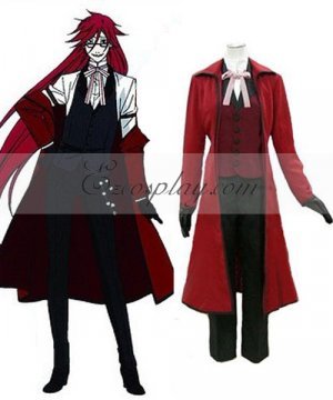 Grell Sutcliff Red Butler Shinigami Cosplay