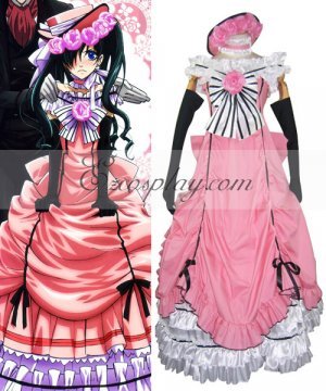 Ciel Phantomhive Pink Dress Cosplay