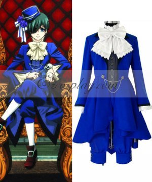 Ciel Phantomhive Blue Cosplay