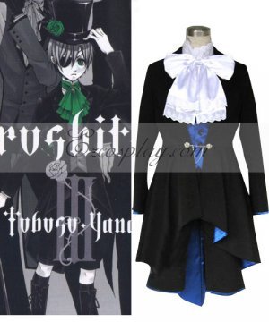 Ciel Phantomhive Gentswear Blue Cosplay