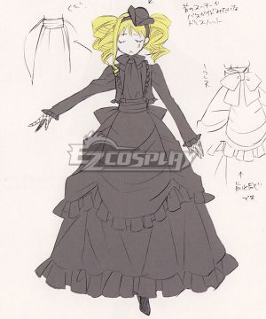 Kuroshitsuji Elizabeth Midford Funeral Dress Cosp1ay