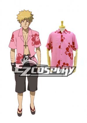 Oshino Meme design Aloha Pink Cosplay