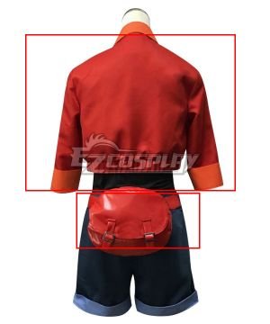 Cells At Work Erythrocite Red Blood Cell Cosplay Costume - Jacket bag hat