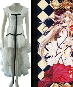 Chi White Dress Cosplay  from Chobits