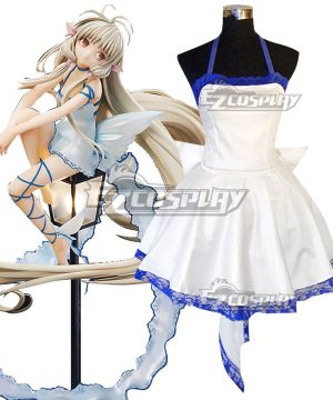 Chobits Chii White Dress Cosplay Costume