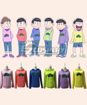 Matsuno Ichimatsu Hoodie Hoody Sweater Cosplay  6 Colors