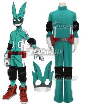 Boku no Hero Akademia Izuku Midoriya Deku Cosplay