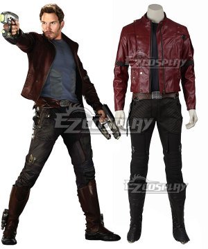 Marvel Guardians of the Galaxy Star-Lord Peter Jason Quill Cosplay