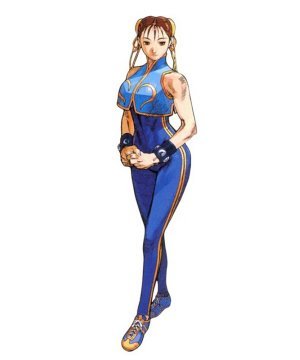 Chun Li Blue Cosplay