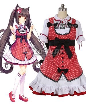 Chocola Pink Dress Cosplay