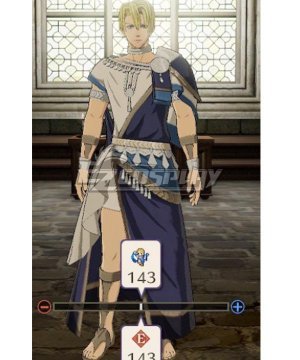 Fire Emblem Three Houses Male dancer outfit Cosplay Costume