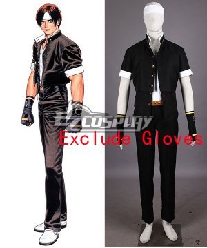 The King Of Fighters KOF Iori Yagami Black Cosplay Costume