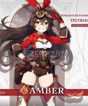 Genshin Impact Amber Cosplay Costume