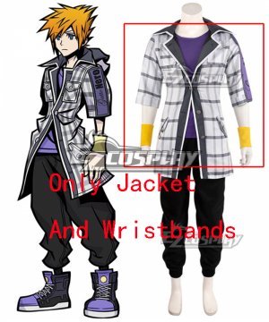 NEO: The World Ends with You Neku Sakuraba Only Jacket and Wristbands Cosplay