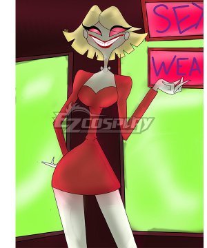 Hazbin Hotel Katie Killjoy Cosplay Costume