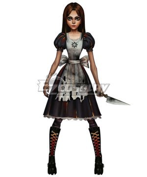 Alice: Asylum Alice: Madness Alice Ash Dress Cosplay