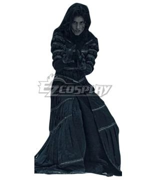 TV 2019 Yennefer of Vengerberg Stripe Black Set Cosplay