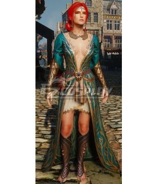 Triss Green Dress Cosplay