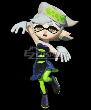 Splatoon 2 Squid Sisters Marie Cosplay Costume