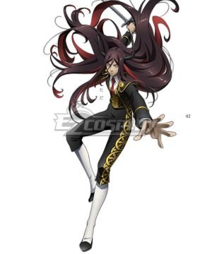 Juuni Taisen Zodiac War Kanae Aira Tiger Tora Orange Cosplay Wig