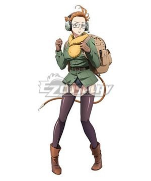 Juuni Taisen Zodiac War Kanae Aira Tiger Tora Orange Cosplay Wig