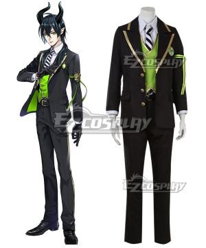 Diasomnia Malleus Draconia Silver Sebek Zigvolt Uniform Cosplay