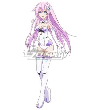 Nepgear Purple Sister Goddess Form Cosplay