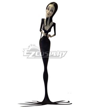 2019 Morticia Addams Party Halloween Outfit Cosplay