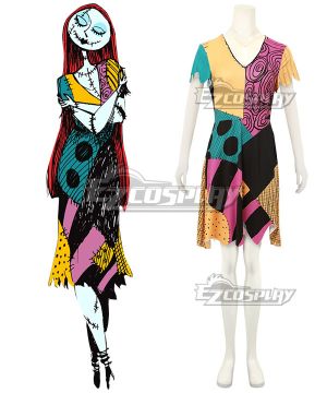 Sally Halloween Dress Cosplay