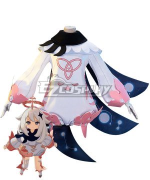 Genshin Impact Paimon Cosplay Costume A Edition