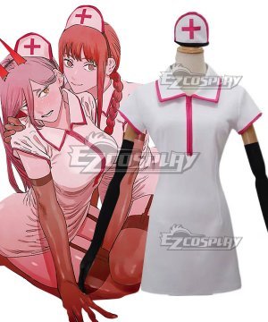 Makima Power Nurse Cosplay