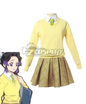  Kimetsu No Yaiba Shinobu Kochou JK Uniform Cosplay