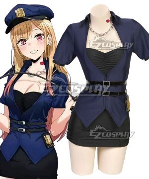 My Dress-Up Darling Sono Bisque Doll Wa Koi Wo Suru Kitagawa Marin Officer Cosplay