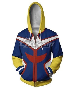 Boku No Hero Akademia Allmight All Might Toshinori Yagi Coat Hoodie Cosplay