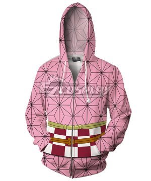  Kimetsu No Yaiba Nezuko Kamado Hoodie Cosplay