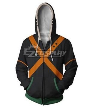 My Hero Academia Boku No Hero Akademia Katsuki Bakugou Coat Hoodie Cosplay