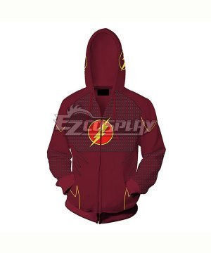 The Flash Barry Allen Coat Hoodie Cosplay