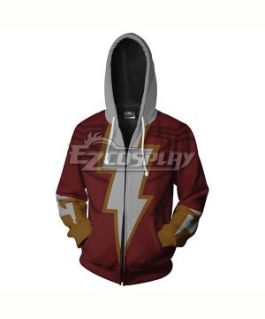 Shazam Billy Batson Coat Hoodie Cosplay