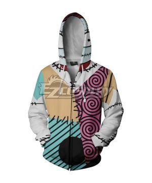 The Nightmare Before Christmas Sally Hoodie Cosplay Costume