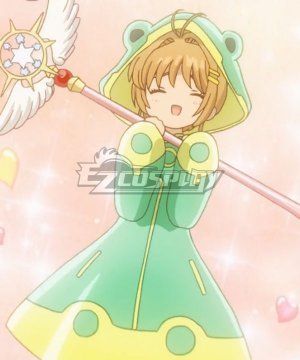 Cardcaptor Sakura: Clear Card Sakura Kinomoto Frog Battle Suit Cosplay