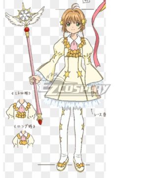 Cardcaptor Sakura: Clear Card Sakura Kinomoto EP7 Star Card Flight Cosplay